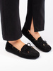 Soft Black Suede Loafers