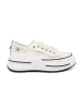 White Women's Platform Sneakers