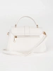 Small white bag with gold elements