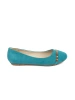 Women's Turquoise Flat Ballet Flats