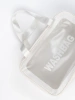 Clear White Toiletry Bag