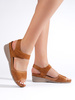 Velcro Camel Sandals