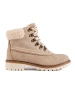 Cozy Beige Fleece-Lined Boots