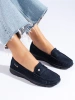 Light Navy Loafers