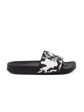 Comfortable Black Slippers with Flat Soles