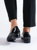Black Patent Eco-Leather Loafers by Potocki
