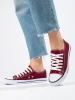 Classic Burgundy Sneakers