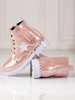 Girls' Pink Ankle Boots