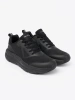 McArthur Black Men's Sport Shoes with Mesh