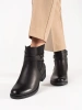 Black women's ankle boots