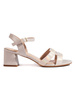 Beige Shimmering Sandals by Sergio Leone