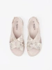 Light Beige Flat Sandals