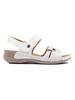 Comfortable White Sandals