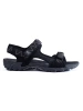 Comfy Black Sport Sandals by DK
