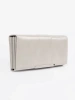 Elegant grey women's wallet