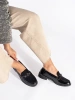 Chic Black Loafers