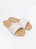 Women's Casual White Slippers