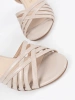 Women's Beige Sandals Sergio Leone