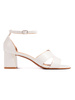 White High-Heel Sandals