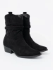 Classic Cut Black Women's Ankle Boots