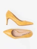 Yellow classic stiletto pumps