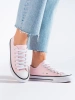 Pink Low-Top Sneakers