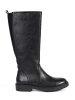 Classic Black Leather Riding Boots by Sergio Leone