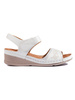 White Velcro Sandals