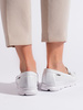 White Lightweight Loafers