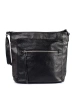 Black handbag with adjustable strap