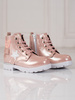 Girls' Pink Ankle Boots
