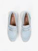 Blue thick-soled shoes