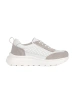 Leather Perforated Chunky Sole Sneakers
