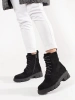 Women's Black Worker Boots