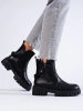 Black Shelovet Boots with Embellishment