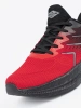 Black and red sports shoes