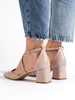 Charming Dark Beige Pointed Sandals
