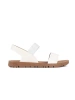 Classic White Buckle Sandals