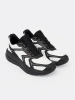 Comfortable White and Black Sports Shoes with Mesh Structure by McArthur