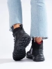 Buty trekkingowe damskie z wysoką cholewką DK czarne