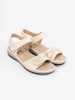 Light beige women's sandals
