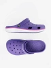 Fioletowe buty typu Crocs