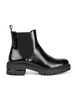 Sergio Leone Glossy Platform Ankle Boots