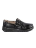 Women's Black Slip-On Loafers