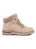 Warm Beige Hiking Boots