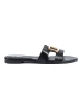 Chic Black Slip-On Sandals