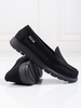 Black Breathable Loafers