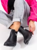 Black Short Rain Boots