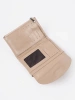 Beige small women's wallet