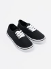 Classic Black Kids' Sneakers